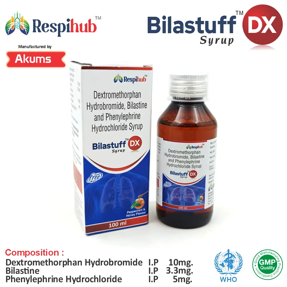 Bilastuff DX Syrup for PCD Pharma Franchise (Sugar Free)